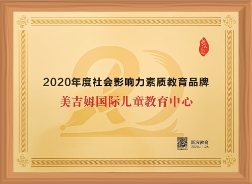 2020年(nian)度社(she))會影響力(li)素質(zhi)教育品(pin)牌(新(xin)浪網)
